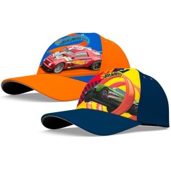 Casquette de baseball Hot Wheels Spiral pour enfants 52-54 cm