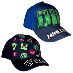 Casquette de baseball pour enfants Minecraft 52-54 cm