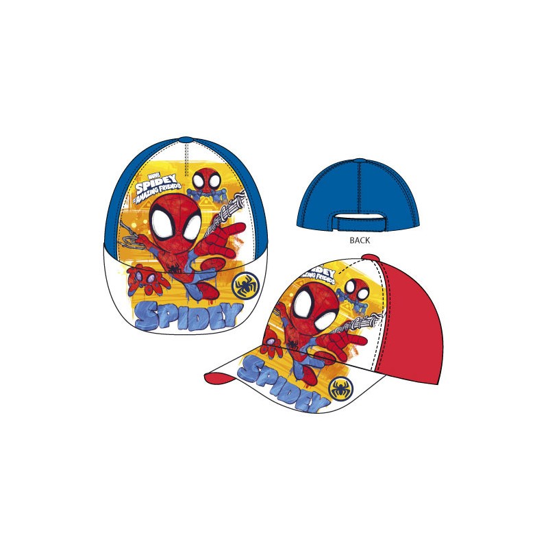 Casquette de baseball Spiderman Spidey pour enfants 52-54 cm