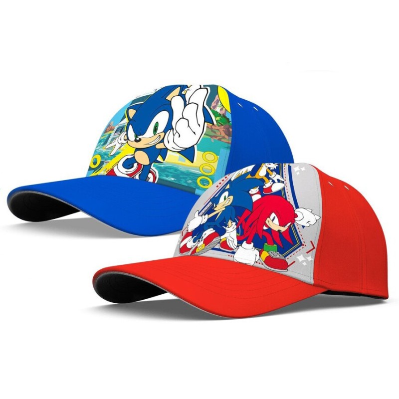 Casquette de baseball pour enfants Sonic the Hedgehog Gold Rings Sonic the Hedgehog 52-54 cm