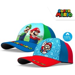 Super Mario & Luigi kids baseball cap 52-54 cm