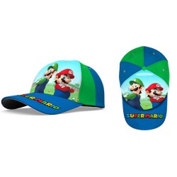 Super Mario & Luigi kids baseball cap 52-54 cm