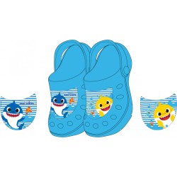 Chaussons sabots pour enfants Baby Shark 24-31