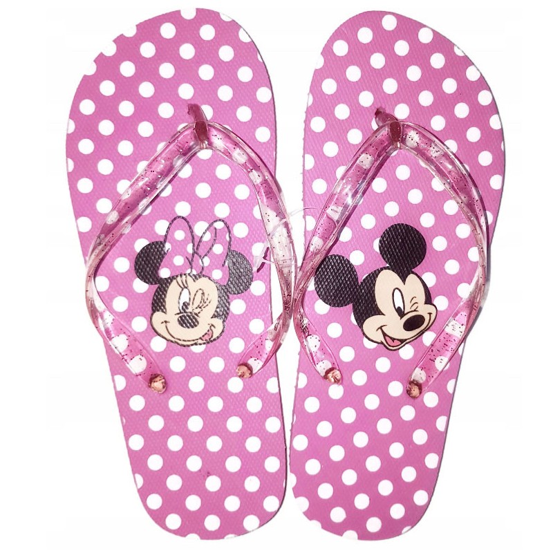 Disney Minnie  children's slippers, Flip-Flop 26-33