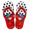 Chaussons tongs pour enfants Miraculous Tales of Ladybug et Chat Noir, tongs 26-33