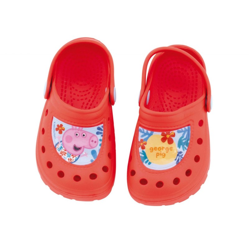 Chaussons et sabots Peppa Pig George pour enfants, pointures 22 à 32