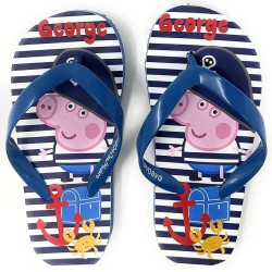 Peppa Pig Pirate children's slippers, Flip-Flop 24-29