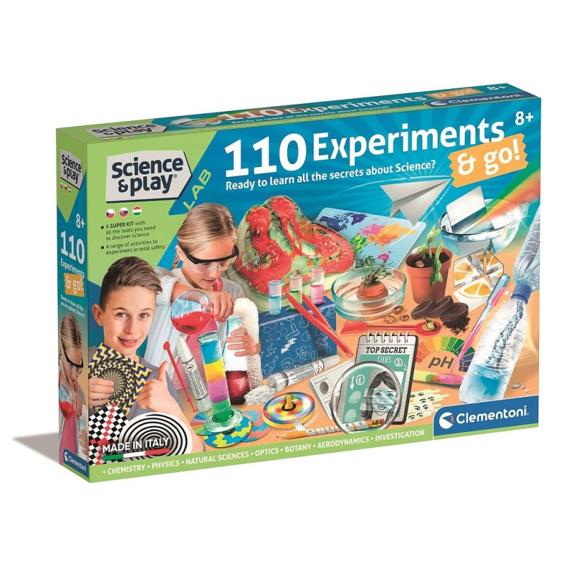 Colour 110 Scientific Experiments Clementoni