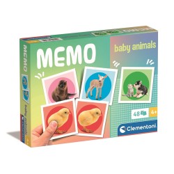 Jeu de mémoire Animaux Baby Clementoni 48 pièces