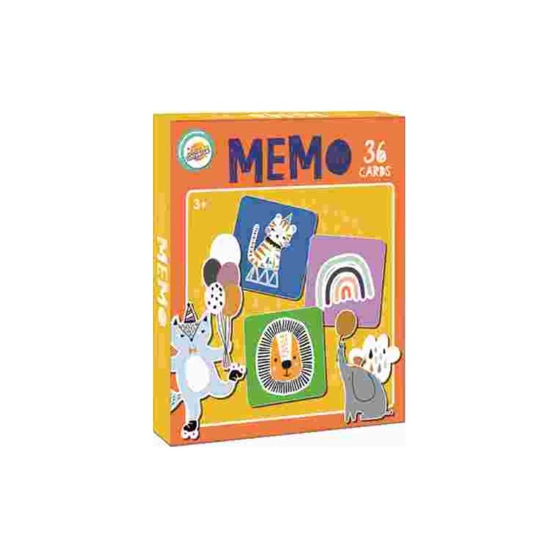 Animals Circus Memory Game 36 pieces