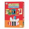 Animals creative set with glitter