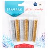 Colour Gold, Silver Glitter Set 6 pcs