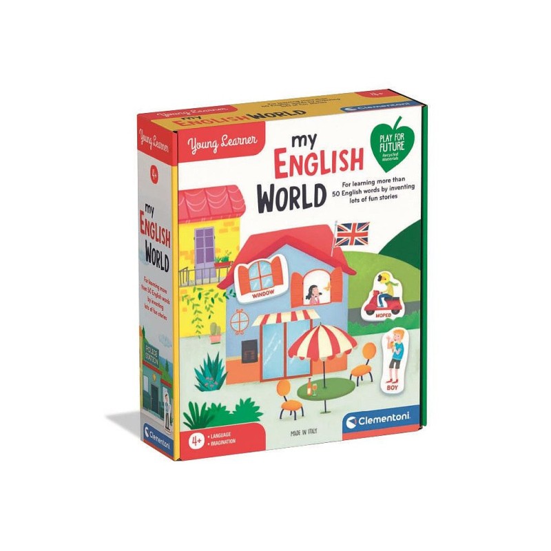 Jeu d'apprentissage de mots anglais Color Young Learner Clementoni