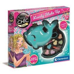 Coffret de maquillage en forme de dauphin Crazy Chic Lovely Clementoni