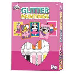 Animals Dancing Creative Set with Glitter