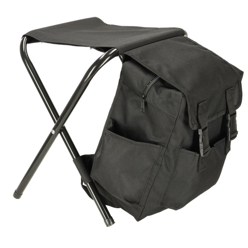 Backless fishing touring chair black Backless fishing touring chair black