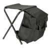 Backless fishing touring chair black
