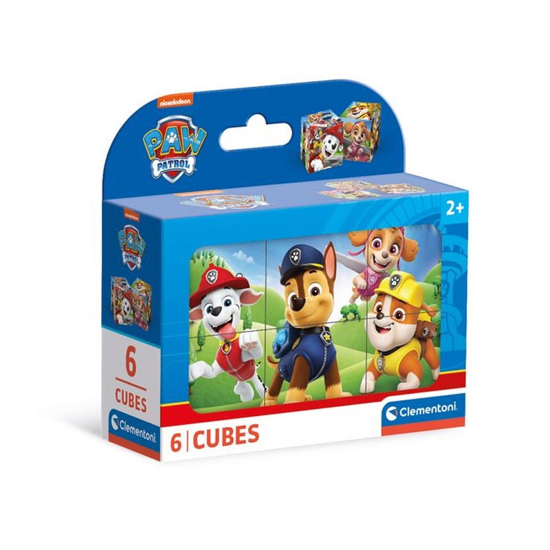 Paw Patrol Paw-sitive fairy tale cube 6 pcs Clementoni