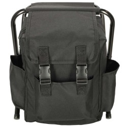 Backless fishing touring chair black