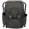 Backless fishing touring chair black