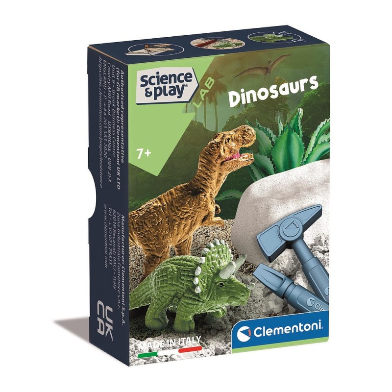 Coffret Mini Explorer Science Dinosaure Clementoni