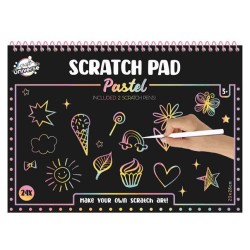 Colour Pastel Scratch Art Set