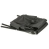 Backless fishing touring chair black
