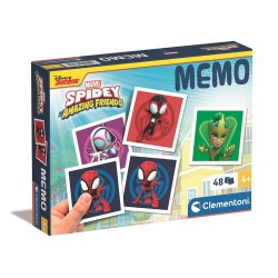 Jeu de mémoire Spiderman Spidey 48 pièces Clementoni