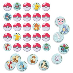 Pokémon Thunder memory game 32 pieces