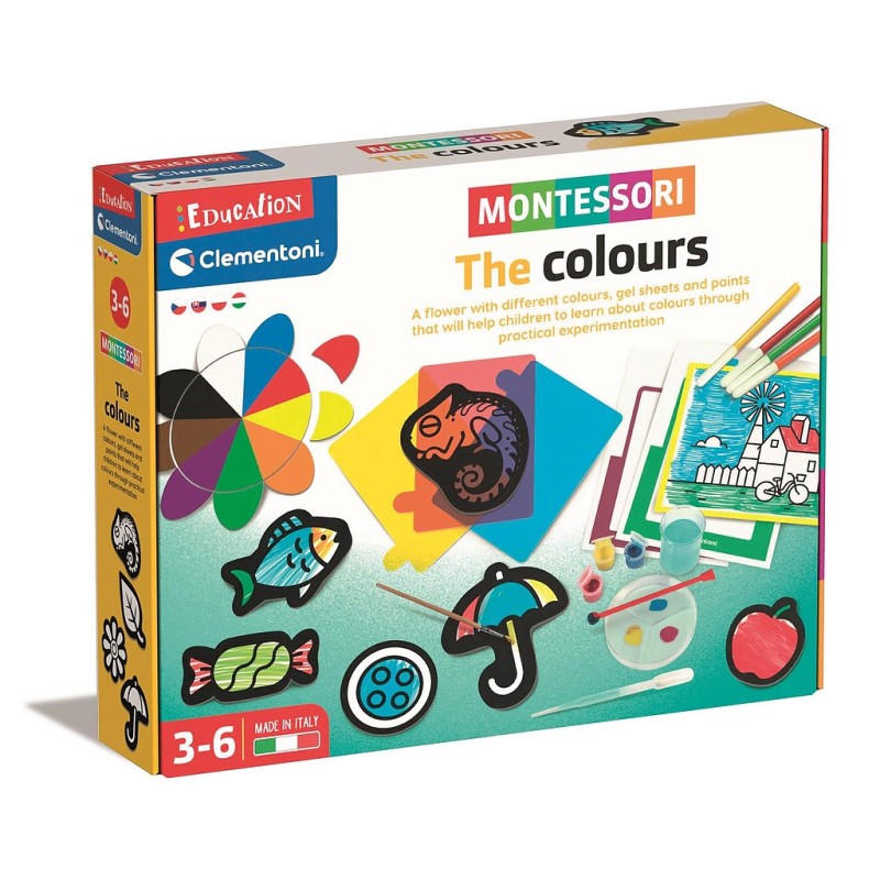 Colour Montessori Exploring Colors Skill Development Game Clementoni