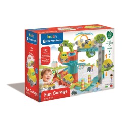 Colour Fun Garage skill-developing garage set with somersault car Clementoni