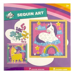 Unicorn creative set with sequins