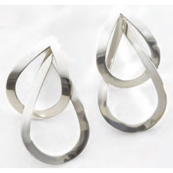 Boucles d'oreilles Victoria en argent