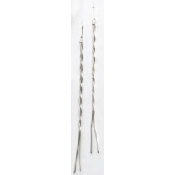 Boucles d'oreilles Victoria en argent