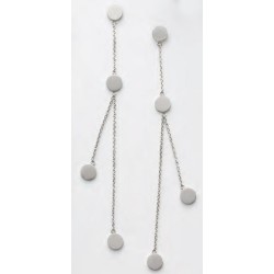 Boucles d'oreilles Victoria en argent