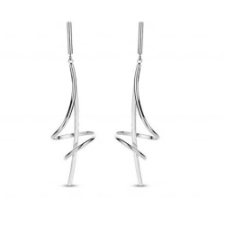 Boucles d'oreilles Victoria en argent