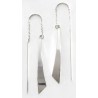 Boucles d'oreilles Sabre en argent Victoria