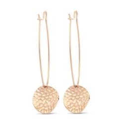 Victoria Rose gold colored earring