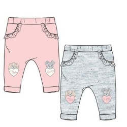 Pantalon bébé La Belle et le Clochard, pantalon de jogging 6-24 mois