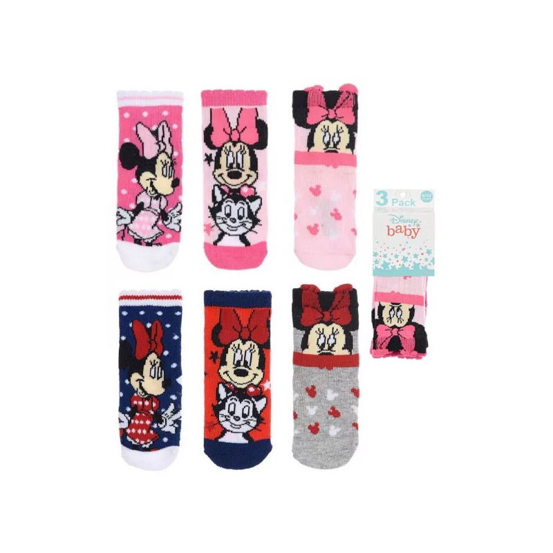 Disney Minnie  baby socks 0-12 months