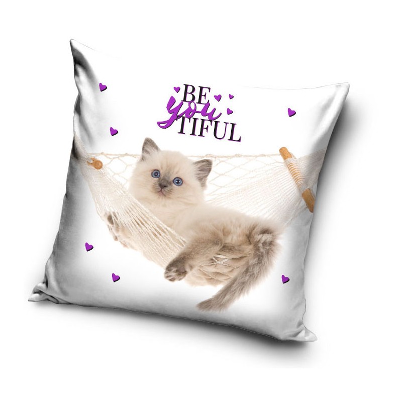 Cat pillowcase 40*40 cm