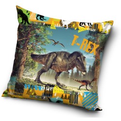 Taie d'oreiller dinosaure 40*40 cm