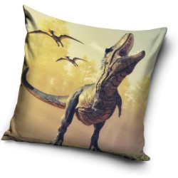 Taie d'oreiller dinosaure 40*40 cm