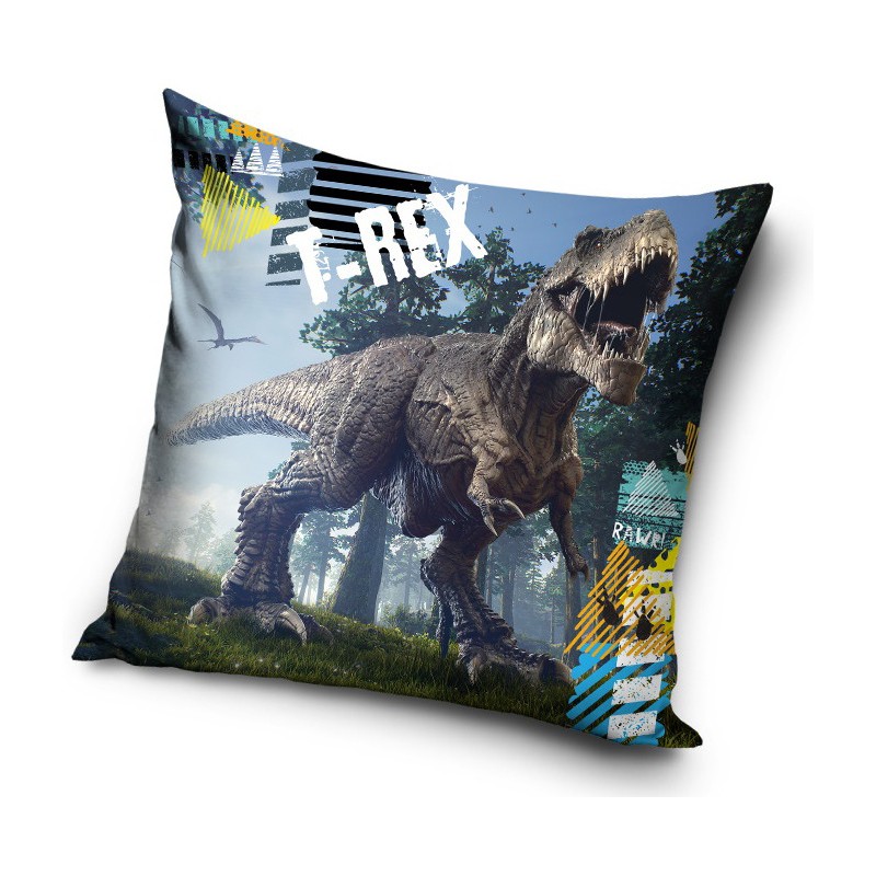 Dinosaur cushion cover 40x40 cm