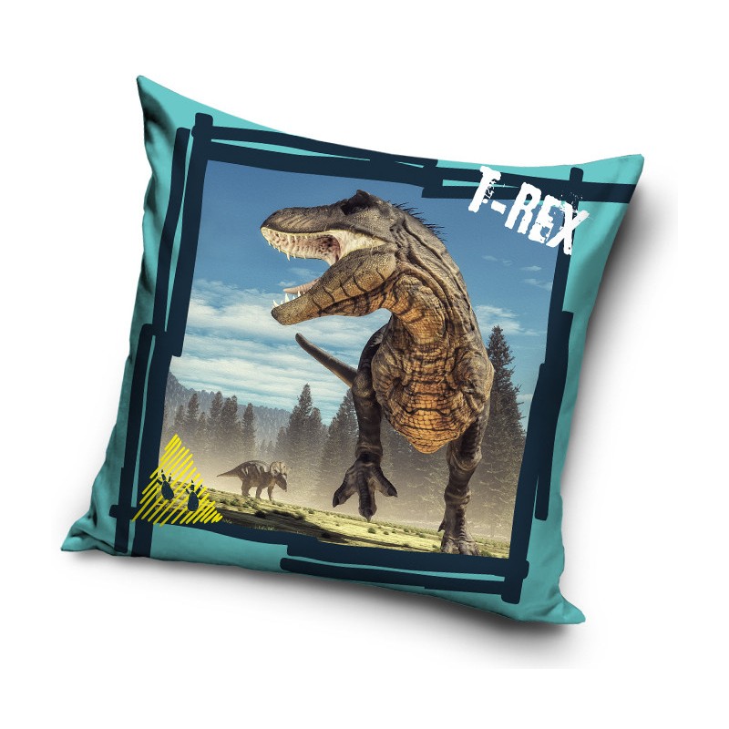 Dinosaur pillowcase 40x40 cm