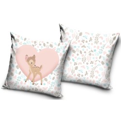 Disney Bambi Love Cushion Cover 40x40 cm Velvet