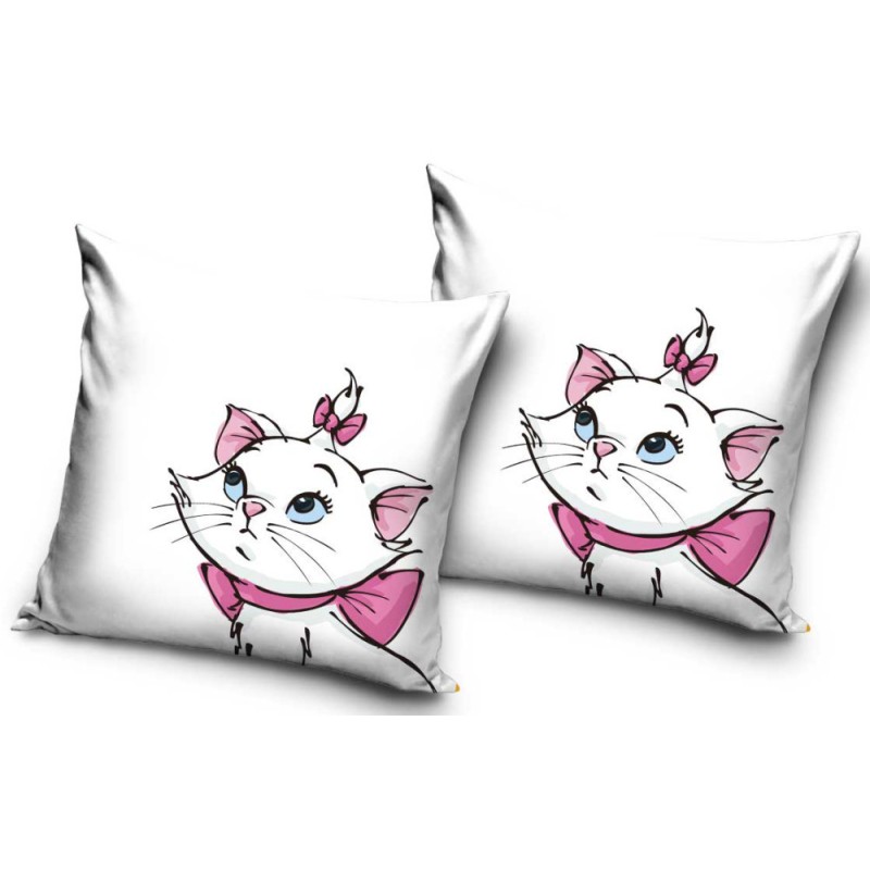 Taie d'oreiller Disney Marie Cats 40x40 cm Velours