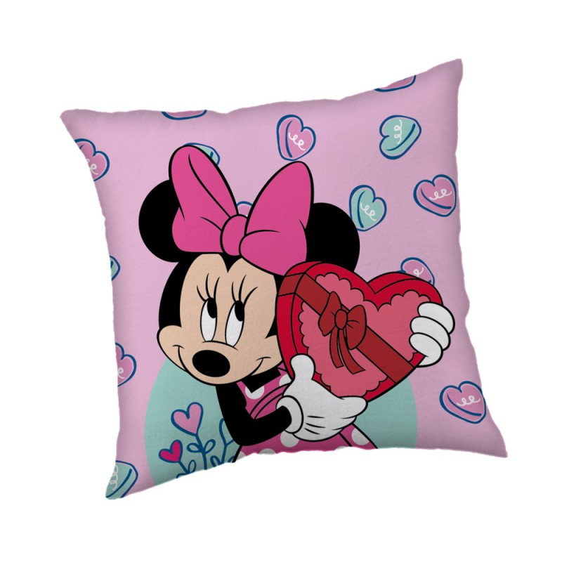 Disney Minnie  Purple velvet cushion cover 40x40 cm