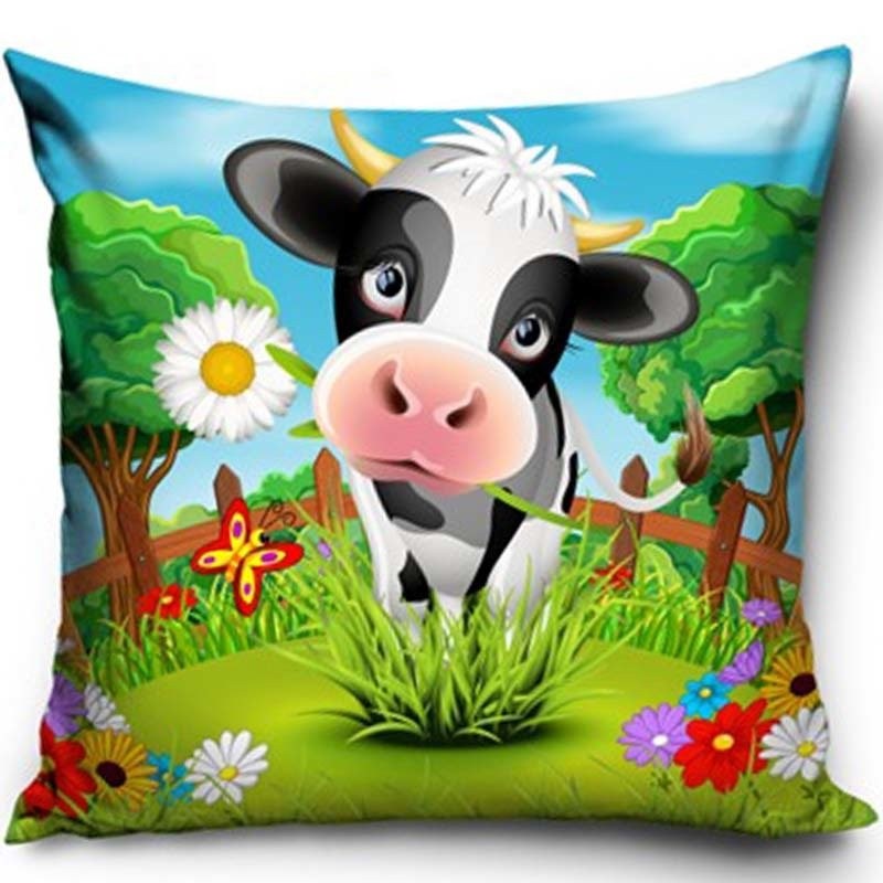 Farm  pillowcase 40*40 cm