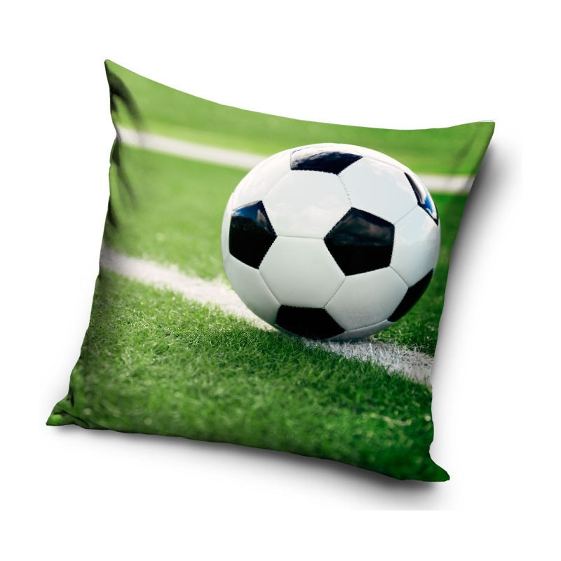 Football Out of Play velvet cushion cover 40x40 cm